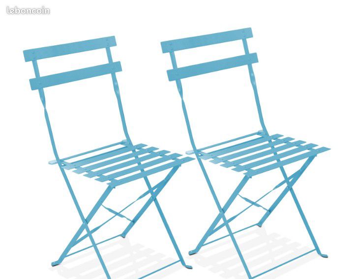 Chaises en fer pliante (image 1)