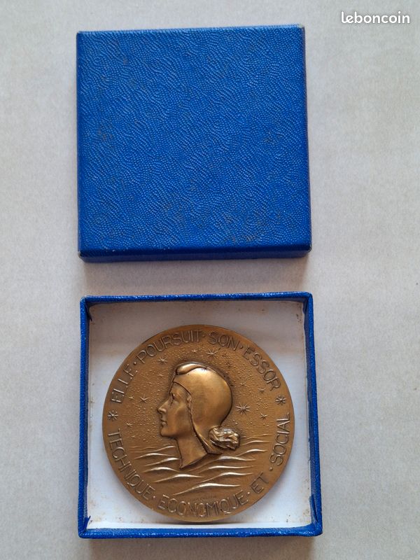 Medal - Compagnie Générale Transatlantique Colombie, France