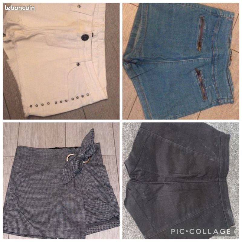 Lot de jean, short, jogging (image 2)
