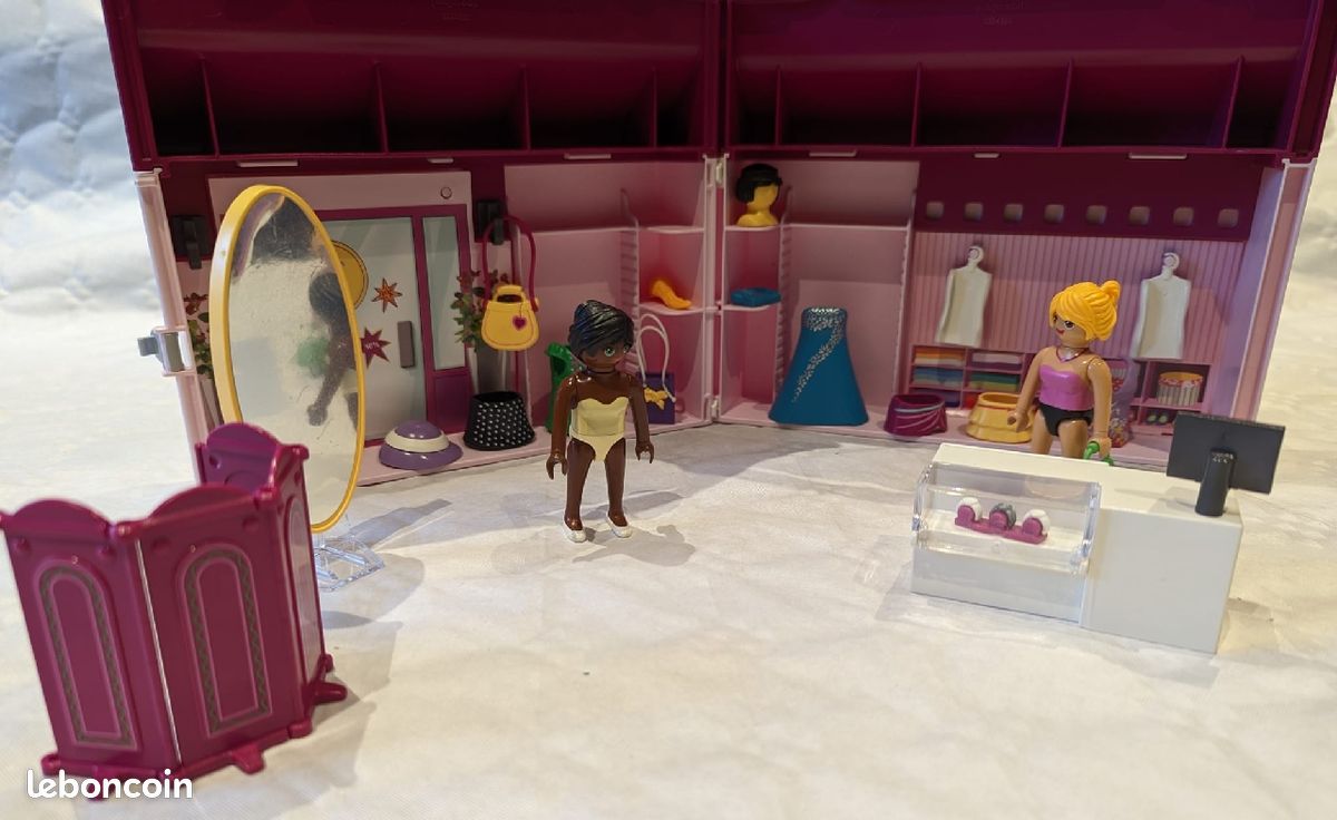 Lot de 2 jeux Playmobil styliste mode (image 4)