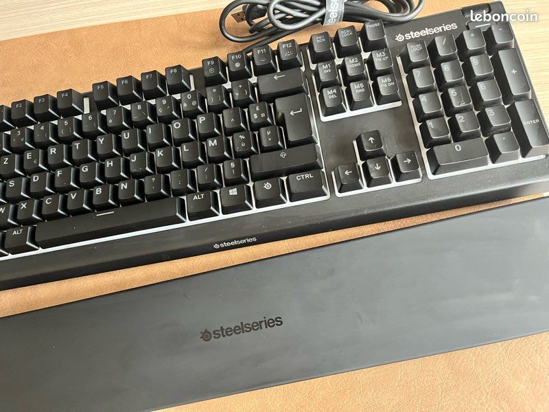 Clavier gameur STEELSERIES APEX 3, Illumination RVB (image 3)