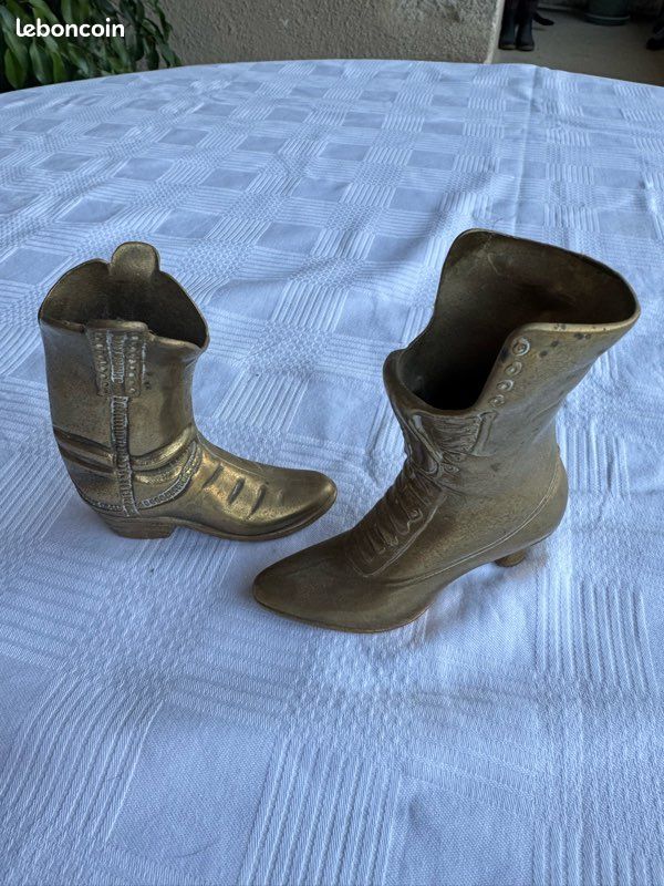Chariot Cowboy Embout De Botte Cowboy Western Argenté Avec
