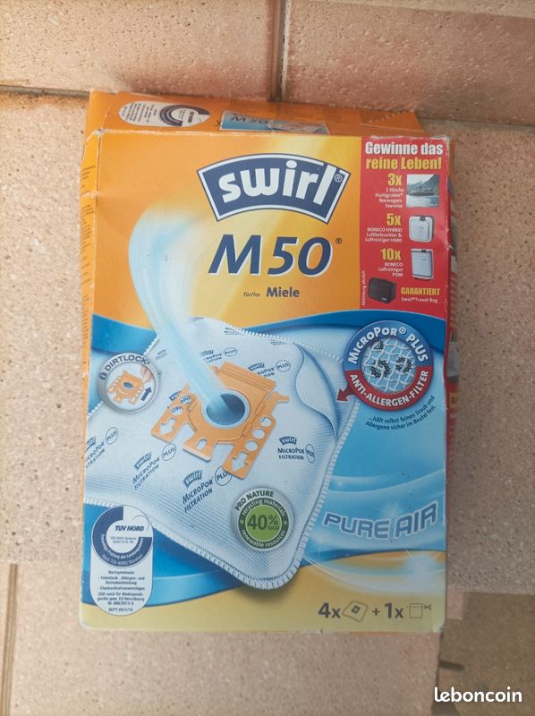Sacs aspirateurs m50 miele swirl