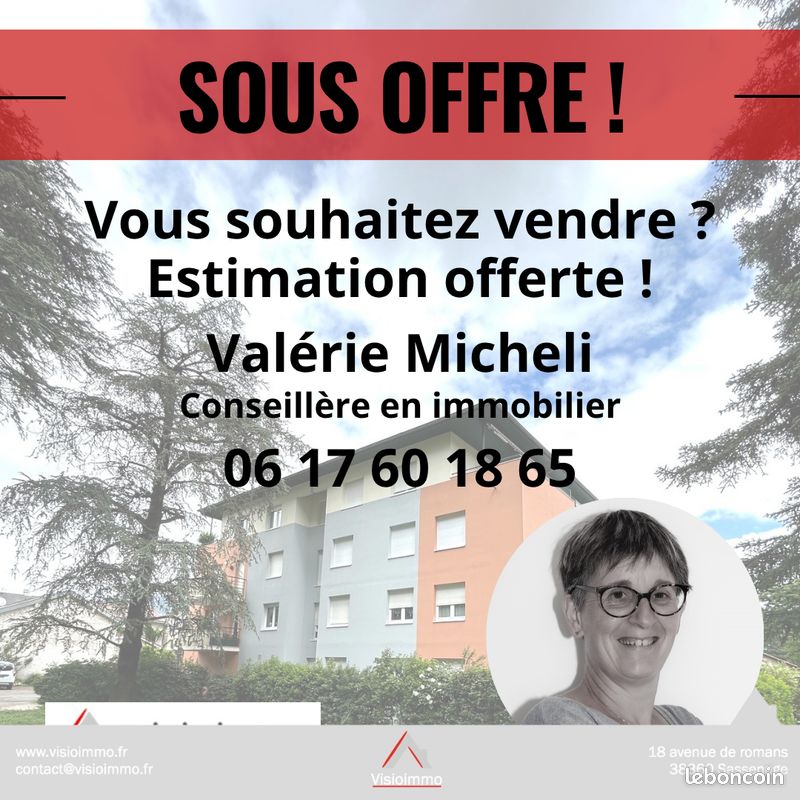 Appartement 2 pièces 62 m² · à Sassenage · 62 m² · 159 000 €