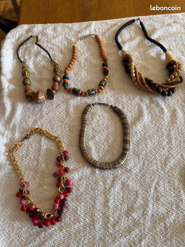 Lot colliers fantaisie (image 1)