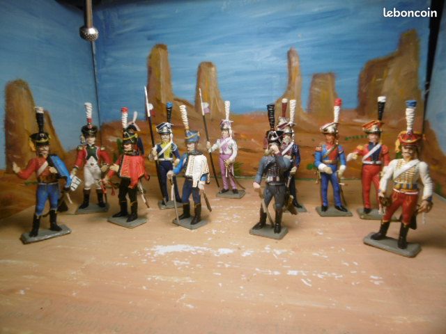 Figurine STARLUX 1er Empire – Chevaux Légers De Berg Trompette 1:32e (8181)