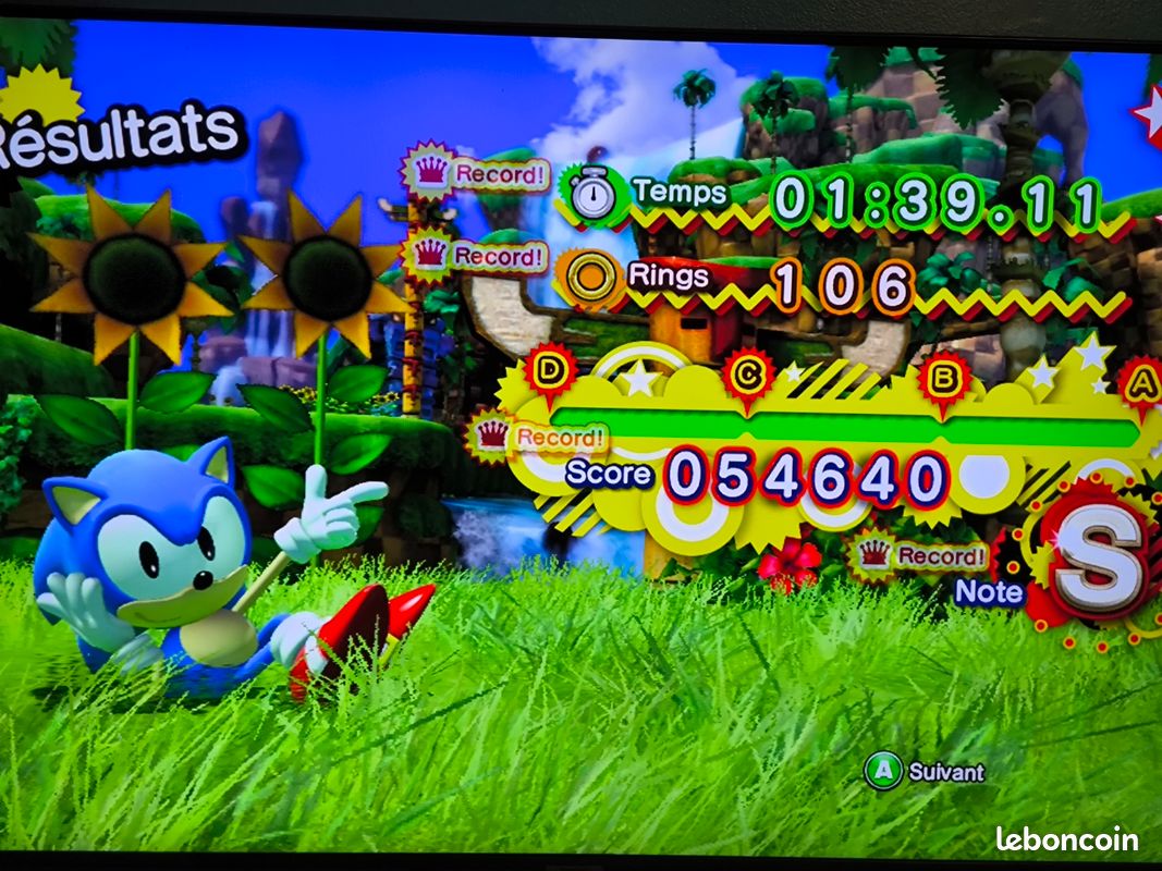 Sonic Generations Xbox 360 - édition 3D lenticulaire - complet - PAL (image 7)