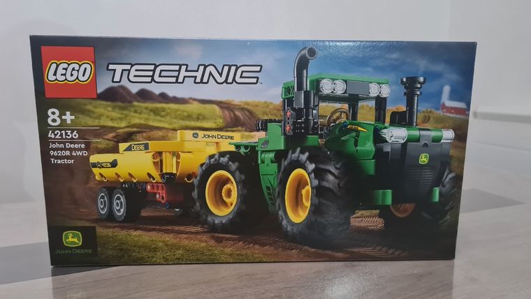 LEGO Technic Tracteur John Deere 9620R 4WD 42136 LEGO : la boîte à