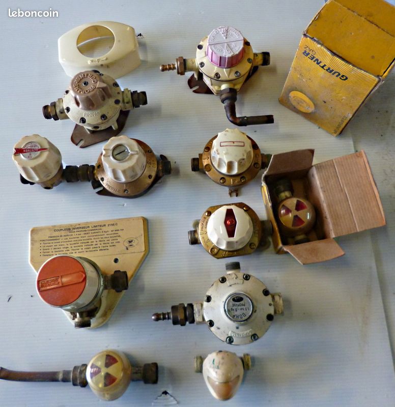 Gaz, propane: : detendeurs GURTNER -CLESSE MANDET , robinets, coupleurs, etc..... (image 12)