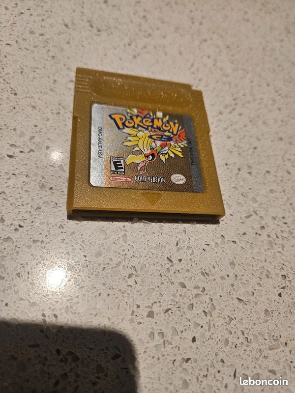 Pokémon Version Or US – Original 2000 – Game Boy Color – Collector Rare (image 1)