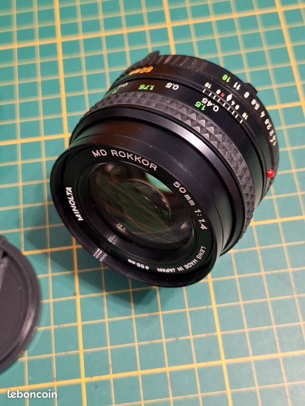 OBJECTIF ROKKOR 1,7/50mm MINOLTA MD ROKKOR 50mm MINOLTA X700
