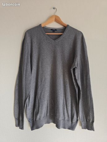 GANT Regular Fit Pull col roulé gris foncé, Mélange | FR