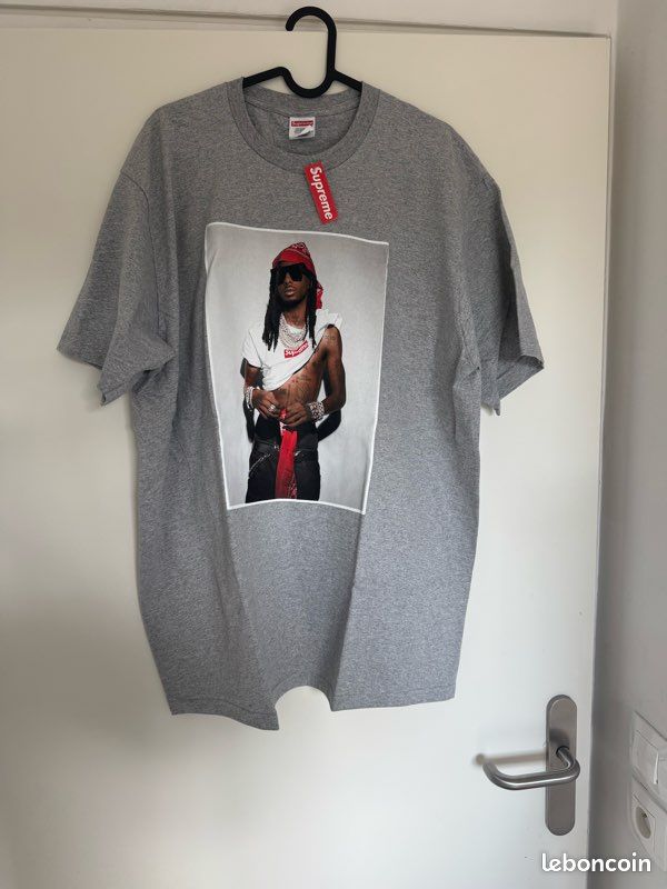 Supreme Playboi Carti Tee グレー Tシャツ Supreme Playboi Carti Tee 