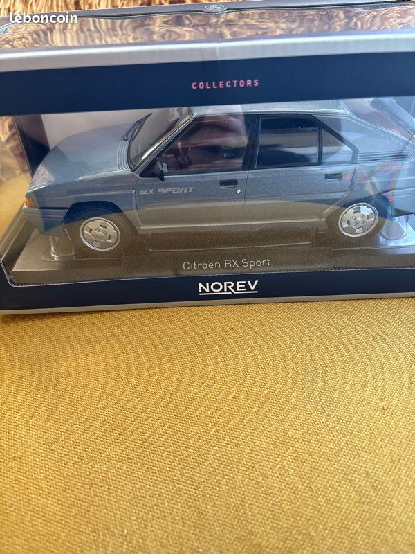 Norev NV181690 1:18 Citroën BX Sport 1985-Fox Modèle à collectionner Gris Citroën