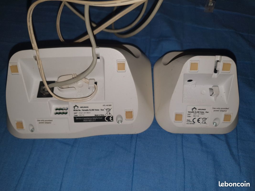 Lot 2 téléphone fixe versatis (image 2)