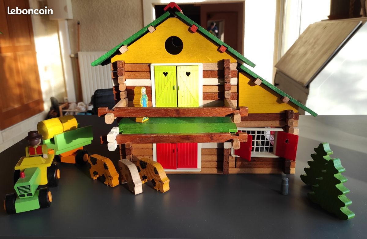 Grand chalet en bois - JeuJura (image 1)