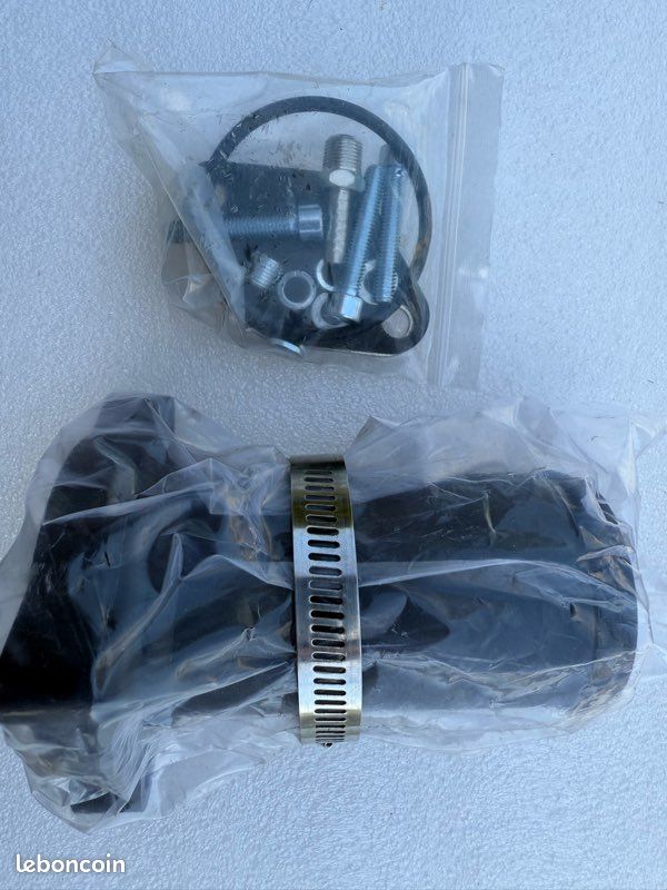 Support Silencieux Échappement + Collier + Visserie – Silentbloc Moto/Scooter – Neuf (image 1)