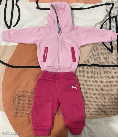 Ensemble jogging PUMA fille mois excellent état Vêtements bébé