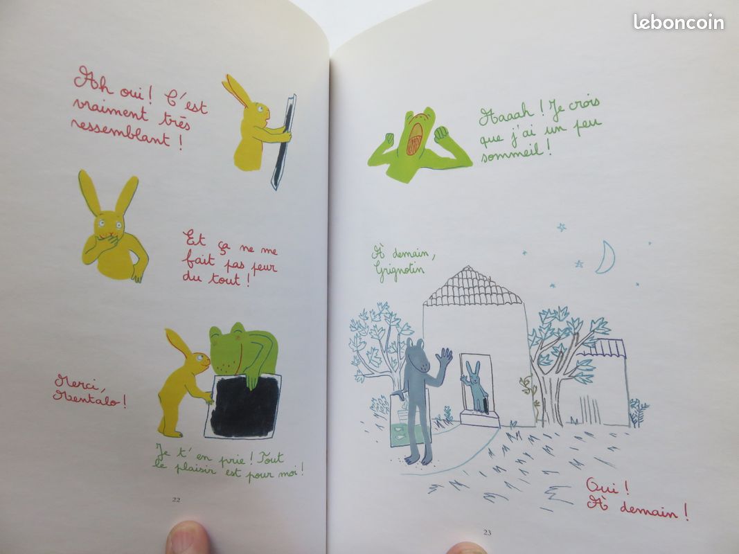 Album jeunesse 6-9 ans : Grignotin et Mentalo. (L'école des loisirs) (image 9)