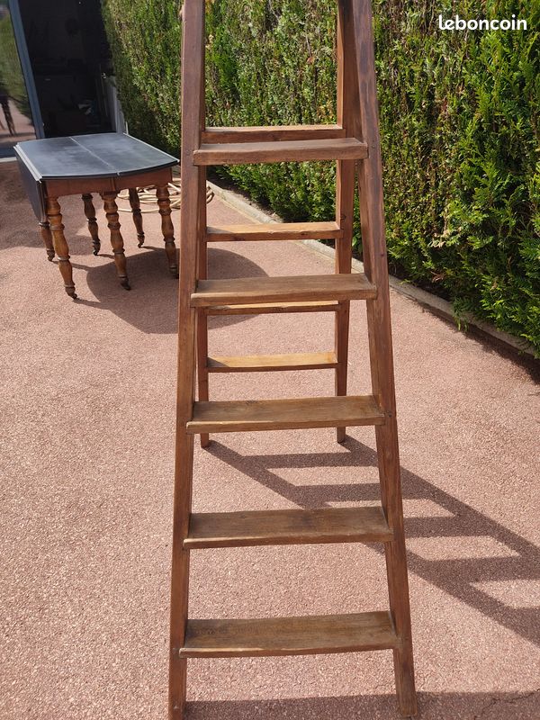 Vente echelle en bois ancienne (image 3)