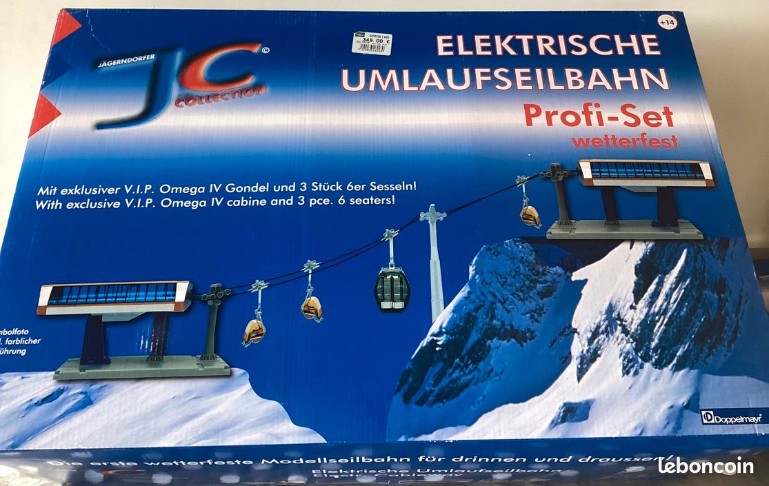Téléphérique manuel -JC- 2 cabines - JC 89293-5651