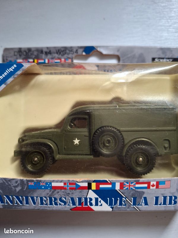 Dodge WC 54 Militaire - Véhicule Radio Détection Signal Corps - Modèle Réduit 1:50 Solido - Occasion