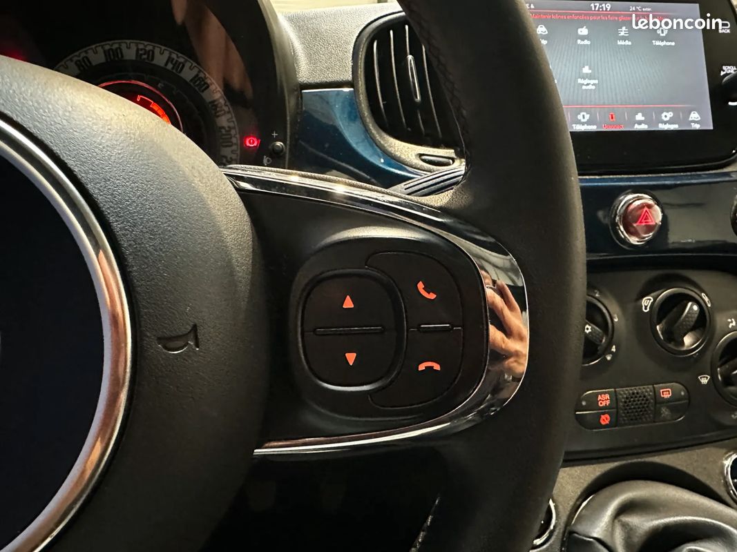 FIAT 500 1.0 Hybrid 70ch Dolcevita - 2022 - Toit Panoramique - Suivi complet - Carplay (image 11)