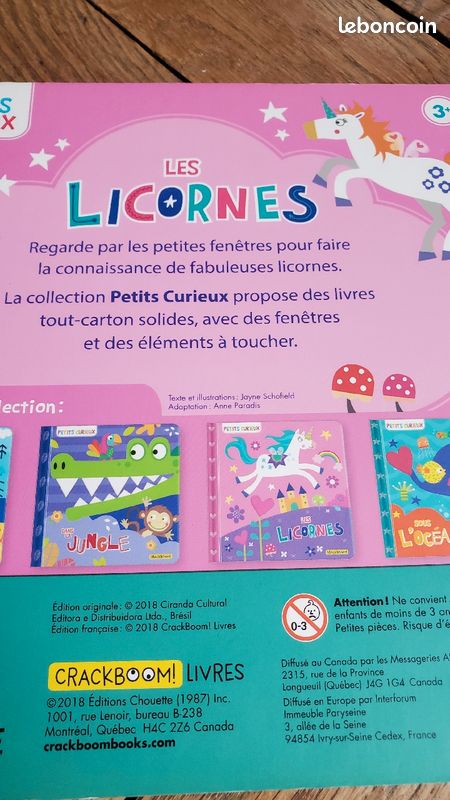 Petit curieux les licornes (image 3)