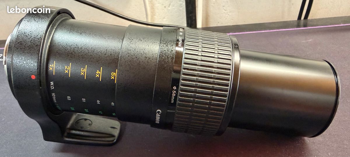 Canon MP-E 65mm f/2.8 1-5x Macro Photo – Monture EF + collier (image 6)