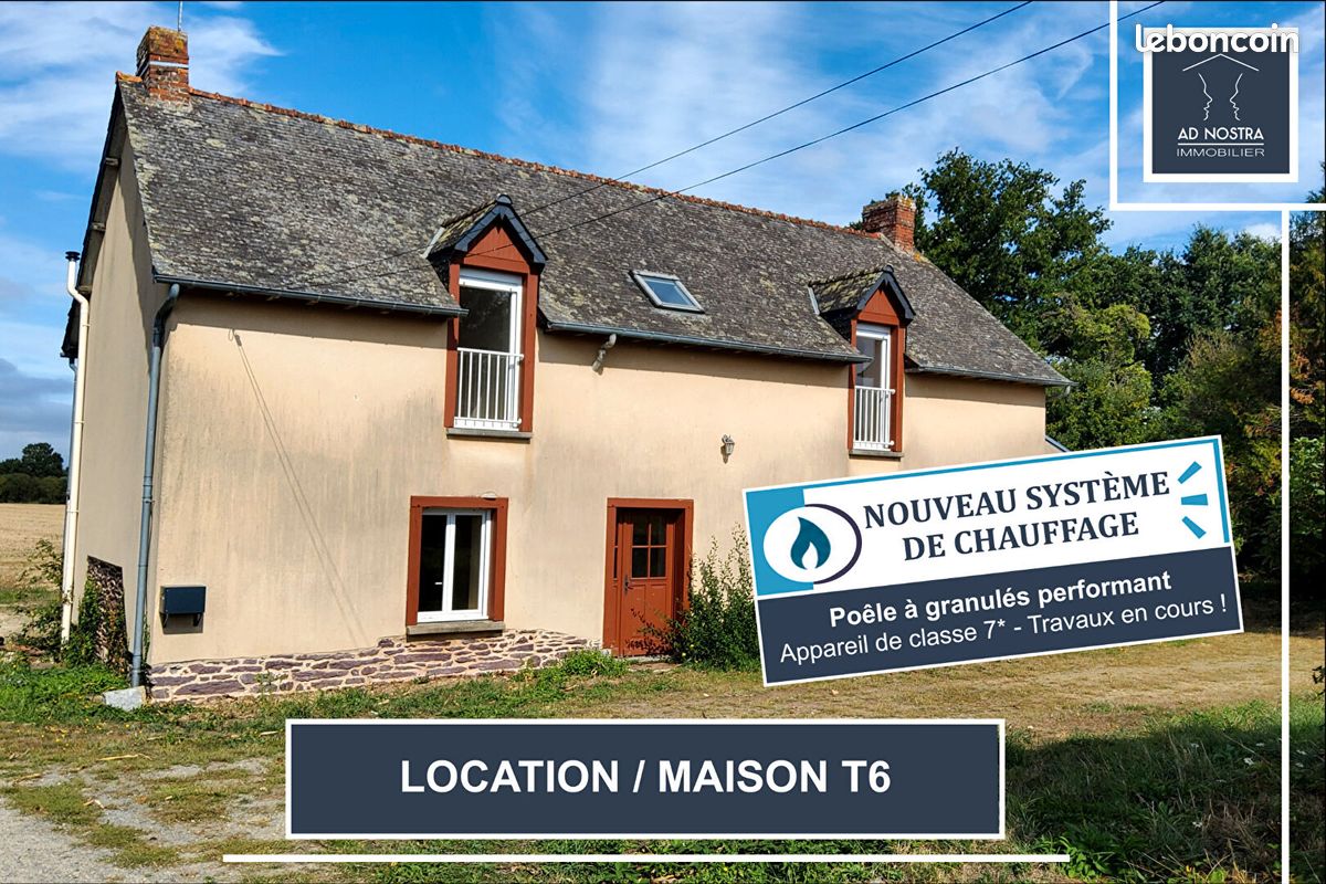 Maison 6 pièces 124 m² · au Rheu · 124 m² · 1 120 €/mois