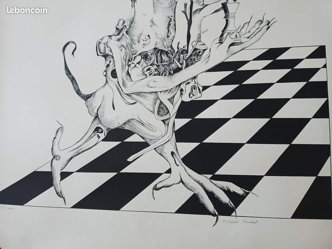Lithographie originale signée (image 3)