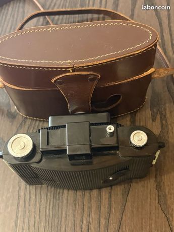 Appareil Photo Analogique Porst PocketpaK EB – Compact, Avec étui En Cuir – Occasion Collection