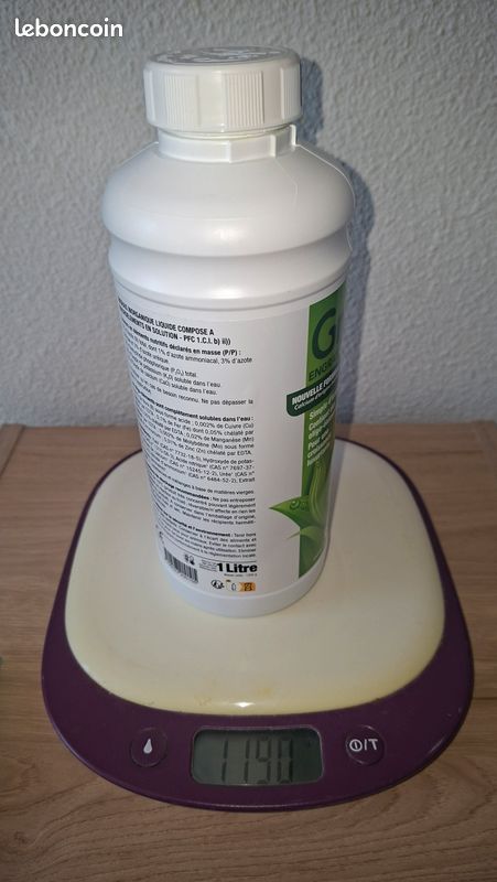 Easy Hydroponics Nutriments Grow 500 Ml - Engrais Complet Croissance Hydroponie Et Terre
