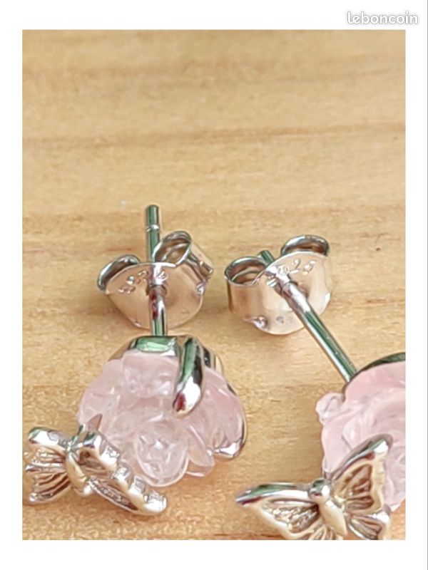🔻Boucles d'oreilles en Argent Massif Gnoce®️ (image 8)