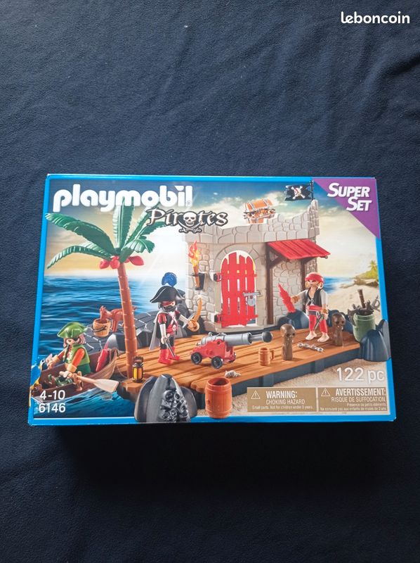Super set Playmobil 6146 Ilot des pirates (image 1)