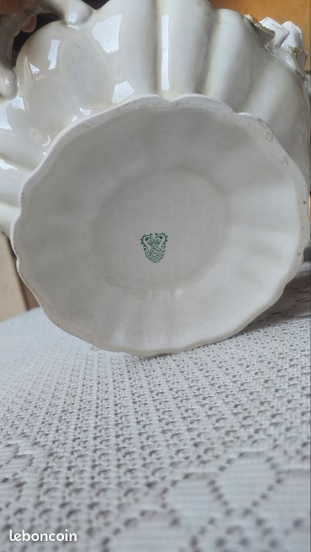 Ancienne soupière porcelaine LCS R. Capodimonte (image 3)