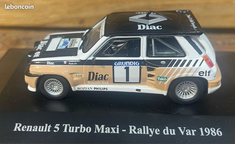 Modèle Réduit 1/43 Alpine Renault A110 Rallye Bandama 1974 Par Eligor - Sous Blister !