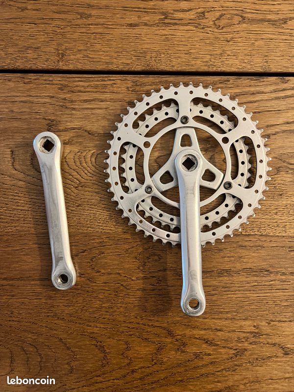 Pédalier Stronglight Compétition – Vintage Années 1945-55, Pièce Vélo Ancien