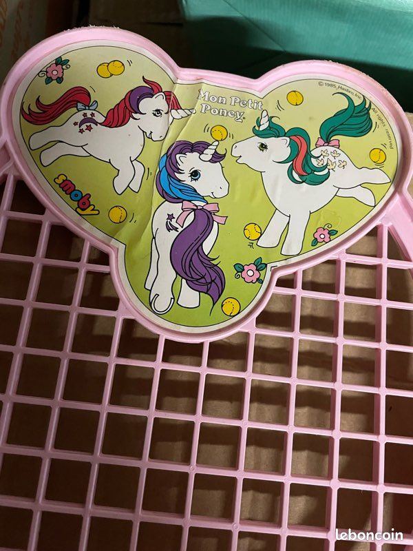 Raquette année 1980 smoby mon petit poney (image 3)