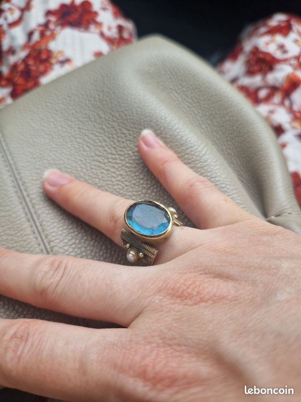 Bague Large Bague Canyon Occasion Bague En Argent Et Labradorite