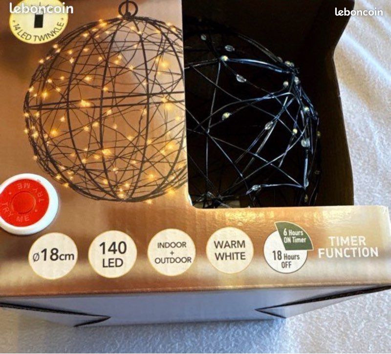 Boule lumineuse Noël (image 3)
