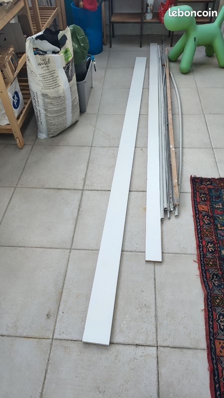 Lame medium stratifié blanc (image 1)