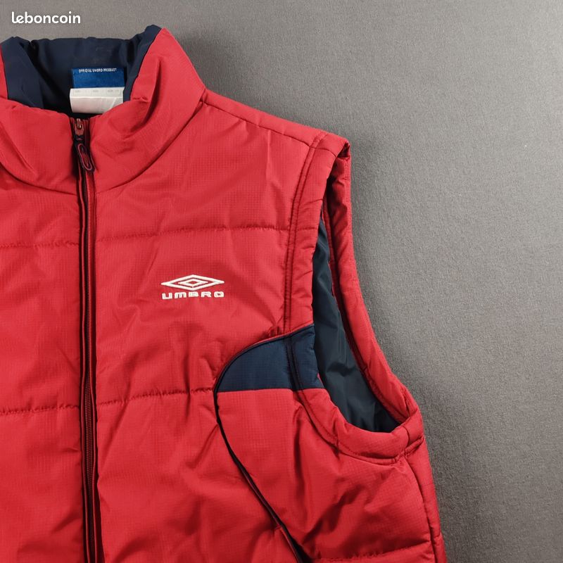 Veste de mi-saison veste sans manche Umbro vintage des année