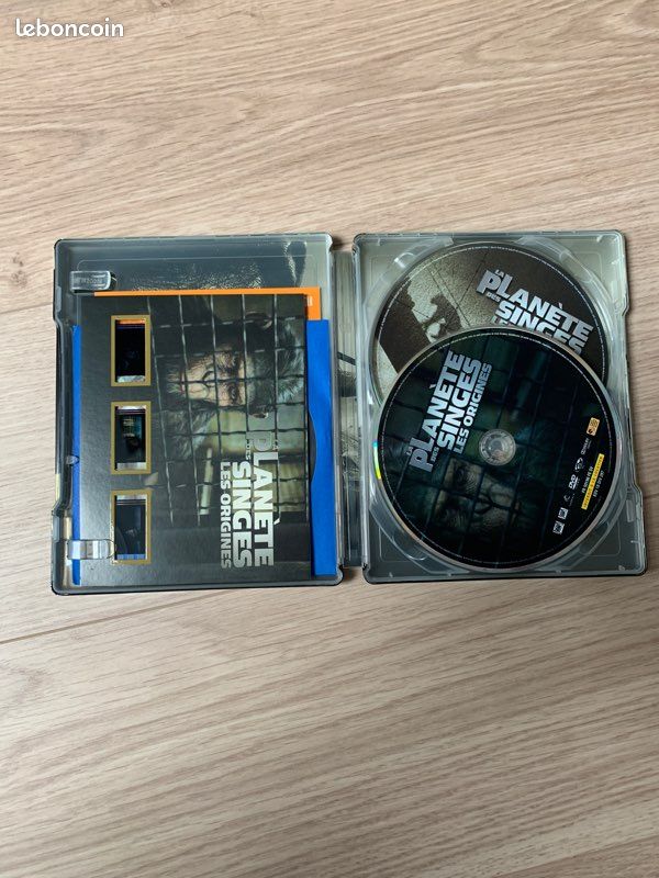 Steelbook la planète des singes les origines (image 3)