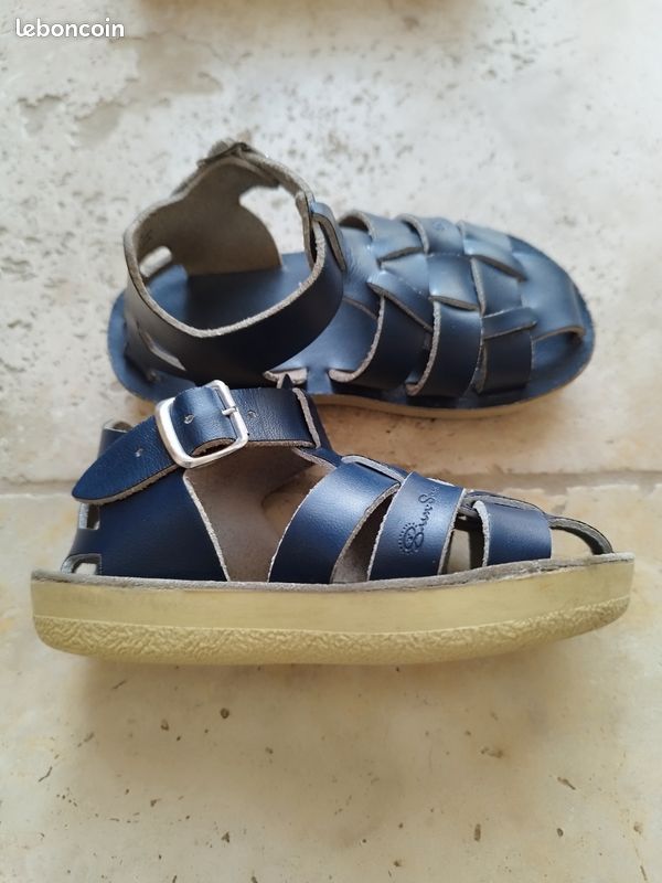 Sandales cuir Saltwater T. 23 (image 2)