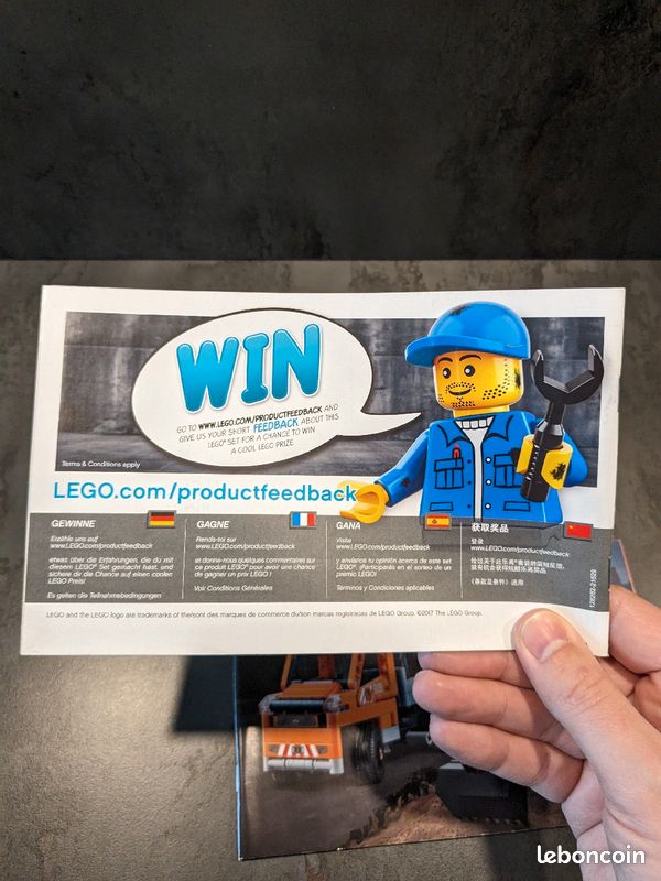 Lego Technic 42060 - Lot 626 - Notice uniquement (image 14)
