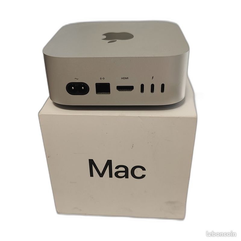 Mac mini Apple M4 (2024) 16 Go / 512 Go argent - sous garantie (image 2)