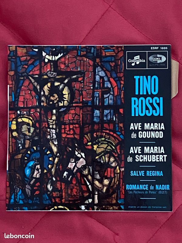 Vinyl 45 t - Tino Rossi - Ave Maria - 1969 (image 1)