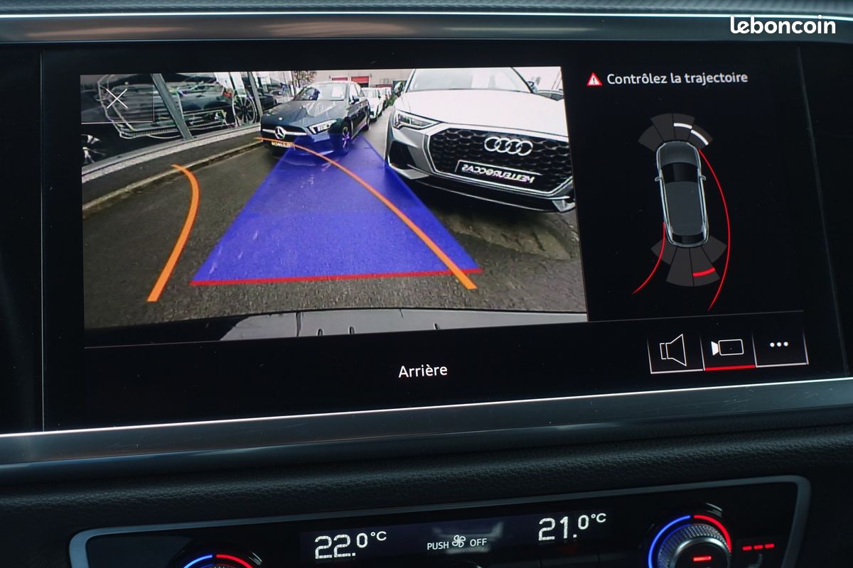Q3 Sportback 45 Tfsi e S-Tronic 245ch Hybride Rechargeable Virtual cockpit/Cuir chauffants/Gps Europe/Caméra/Carplay/Hayon électrique/1*Main/Garantie 12 mois (image 12)