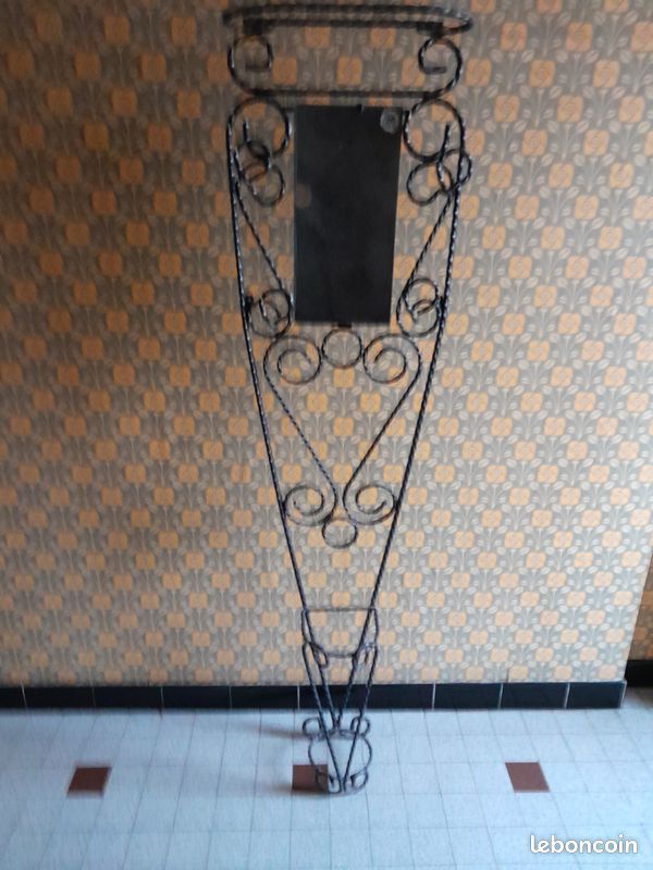 Porte manteau fer forge (image 1)